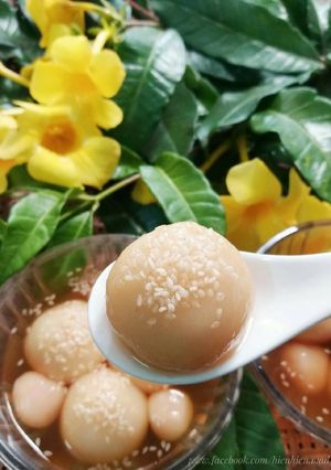 Hình của món Chè trôi nước.