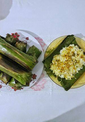 Foto resep Nasi bakar ikan layang bikin napsu 😍😍😍