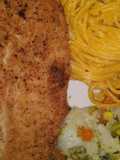 Filete de pescado empanizado con maseca