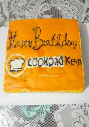 Foto resep Cake Special Ultah Cookpad