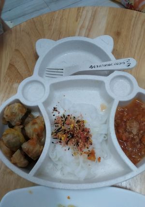 Hình của món Bắp cải cuộn thịt.