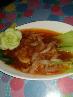 Foto resep Pokcoy saus bolognese