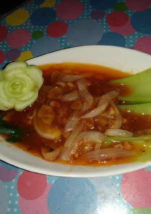 Foto resep Pokcoy saus bolognese