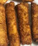 اصابع الموزاريلا المقرمشة 😋