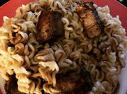 A picture of steak ramen