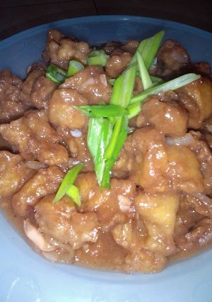 Foto resep Chiken Pok pok Asam Manis simpel