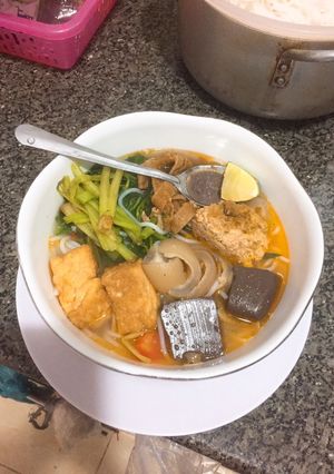 Hình của món Canh bún !!!.