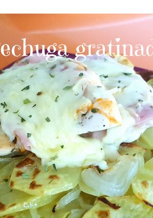 Foto principal de Pechuga gratinada con queso y jamón york, DELICIOSA