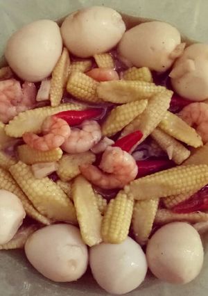 Foto resep Tumis putren udang puyuh