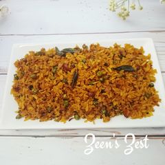 A picture of Bihari Style Chura Matar.