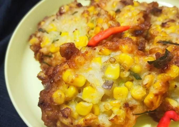 Resep 410. Bakwan Jagung Manado Anti Gagal