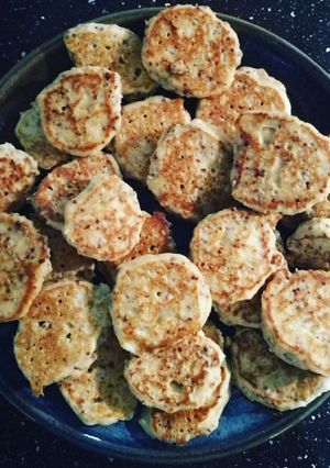 Une photo de Blinis à la moutarde à l'ancienne