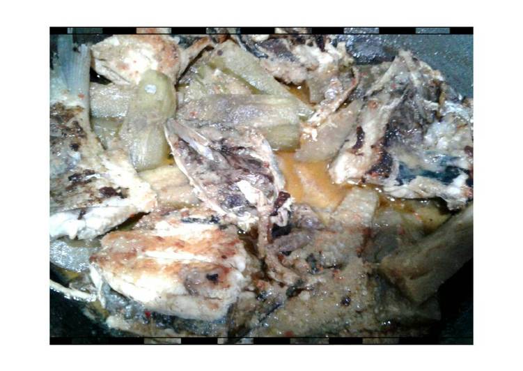 Bahan Membuat sambal santan Bandeng terong yang mudah