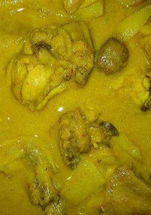Foto resep Ayam kuah santan