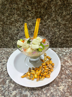 Una foto de Ceviche de Calamar 🧑🏻🍳