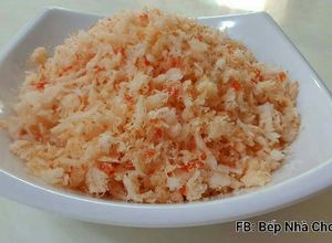 Hình của món Ruốc Tôm Cho Bé Yêu.