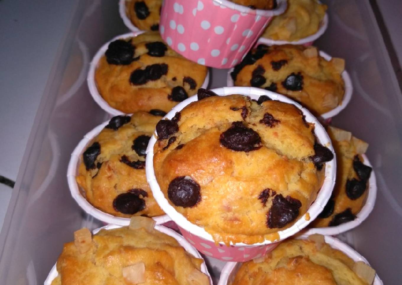 Muffin tapai singkong keju
