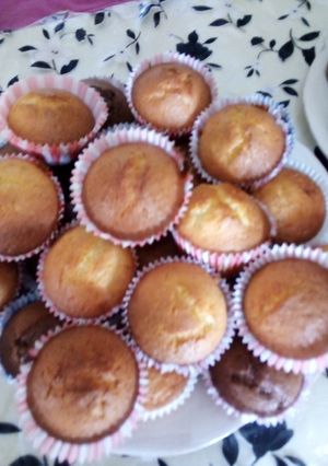صورة لوصفة كاب كيك خفيف ولذيذه 😋😋😋