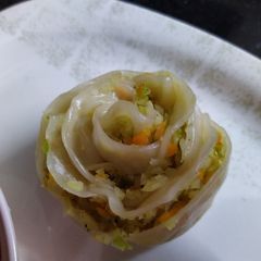 A picture of Rose momos.