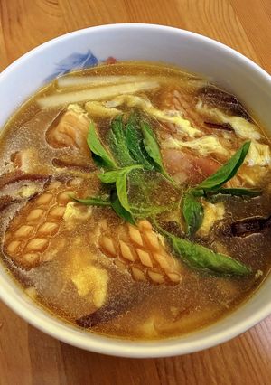 沙茶魷魚羹 的食譜成品照片