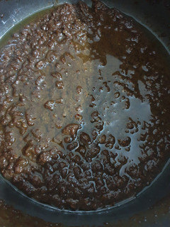 عکسی از دستور فسنجون گوشت چرخ کرده