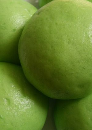 Foto resep Bakpao pandan