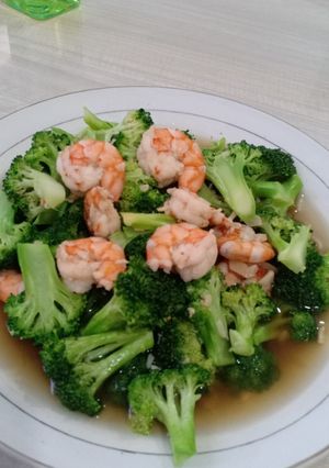 Foto resep Tumis Brokoli Udang