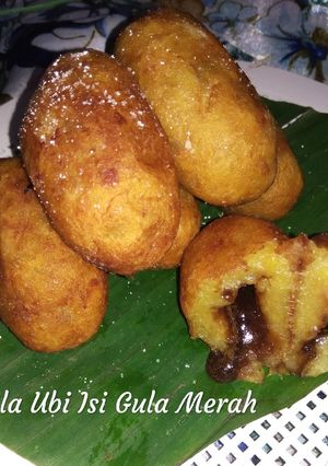 Foto resep Bola ubi isi gula merah
