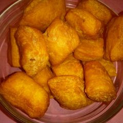 A picture of Tangawizi soda mandazis.