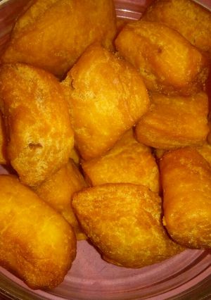 A picture of Tangawizi soda mandazis.