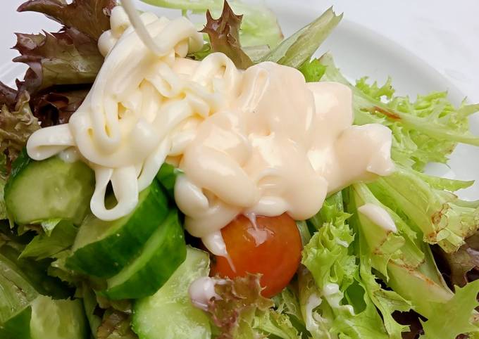 Ternyata begini lho! Resep memasak Salad sayur simple  menggugah selera