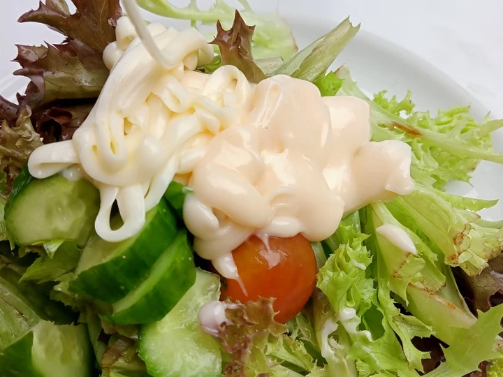 Langkah Mudah untuk Membikin Resep  Salad sayur simple yang Menggugah Selera, Enak Banget