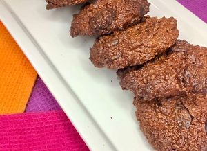 Una foto de Galletones de avena y chocolate