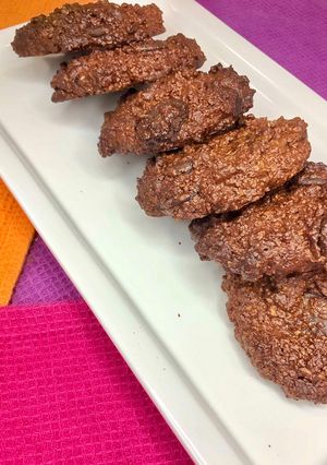 Una foto de Galletones de avena y chocolate