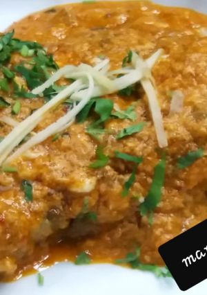 A picture of Chicken masala #sehricontest.