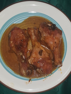 Una foto de Trutos de pollo en salsa de mostaza y miel..