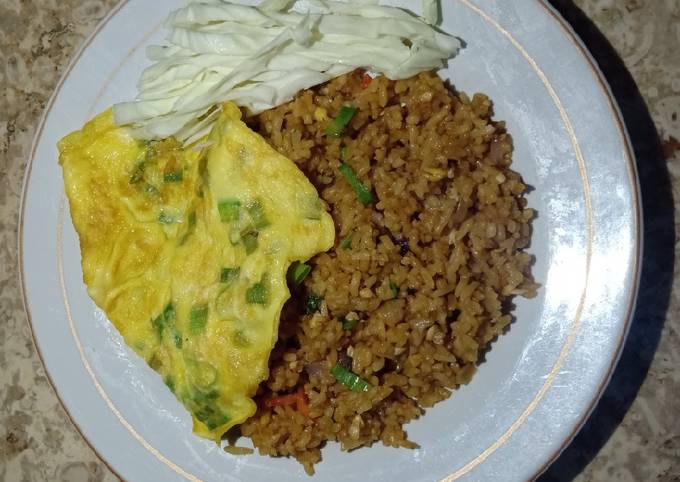 Bagaimana Membuat Nasi Goreng ala kaki lima, Sempurna