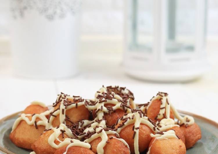 Cara Gampang Membuat Loukoumades (donat Yunani) Anti Gagal