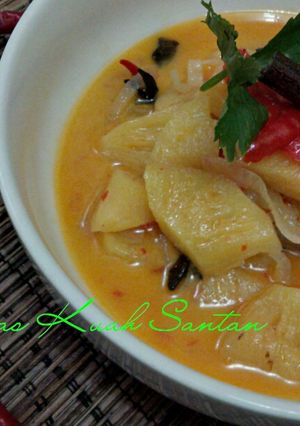 Foto resep Nenas Kuah Santan