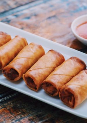 Una foto de 🇻🇳  Rollitos primavera vietnamita - Spring Rolls Vietnamese  🇻🇳