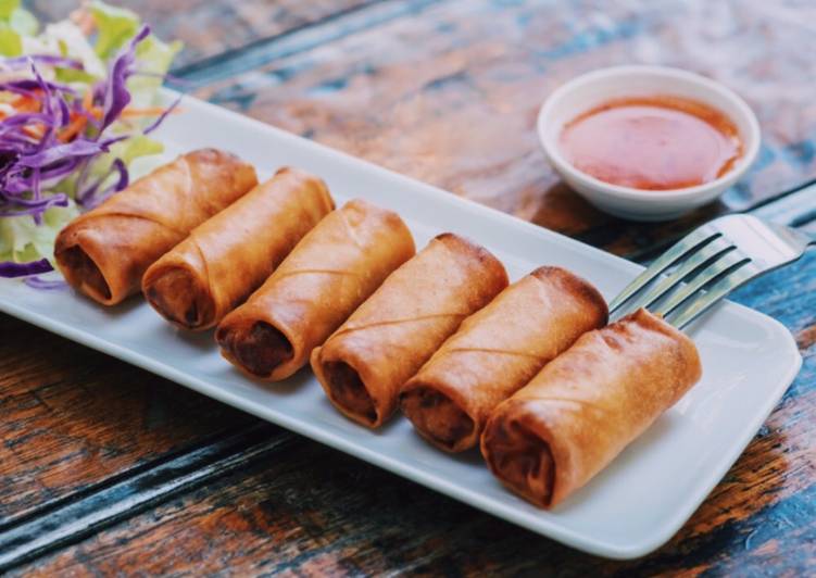 🇻🇳  Rollitos primavera vietnamita - Spring Rolls Vietnamese  🇻🇳