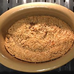 A picture of Apple crumble.
