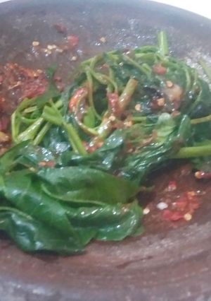 Foto resep Brambang Asem Kangkung