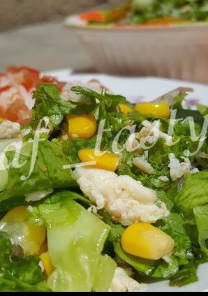 Green giant salad ainihin hoton girkin