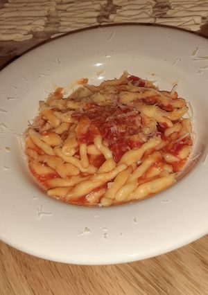 Foto di Trofie all'arrabbiata glutenfree