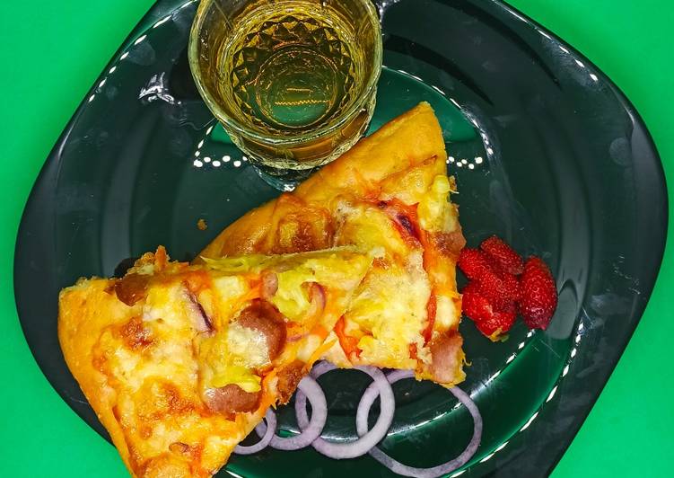 Recipe of Homemade Home made pizza