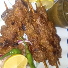 A picture of Seekh tawa kaleji🍢سیخ توا کلیجی🍢.