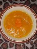 Puree labuh kuning wortel