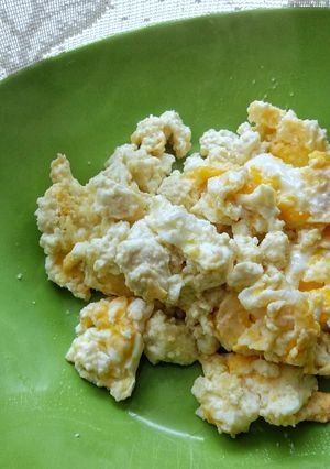 A picture of Tofu and Egg Scramble.