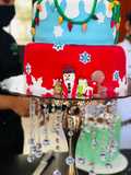 Paste de fondant. Navideño 🌲☃️